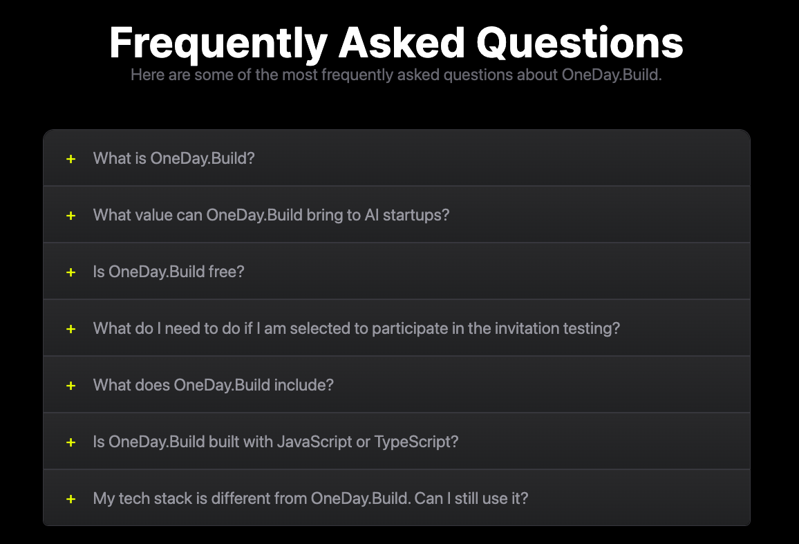 FAQ