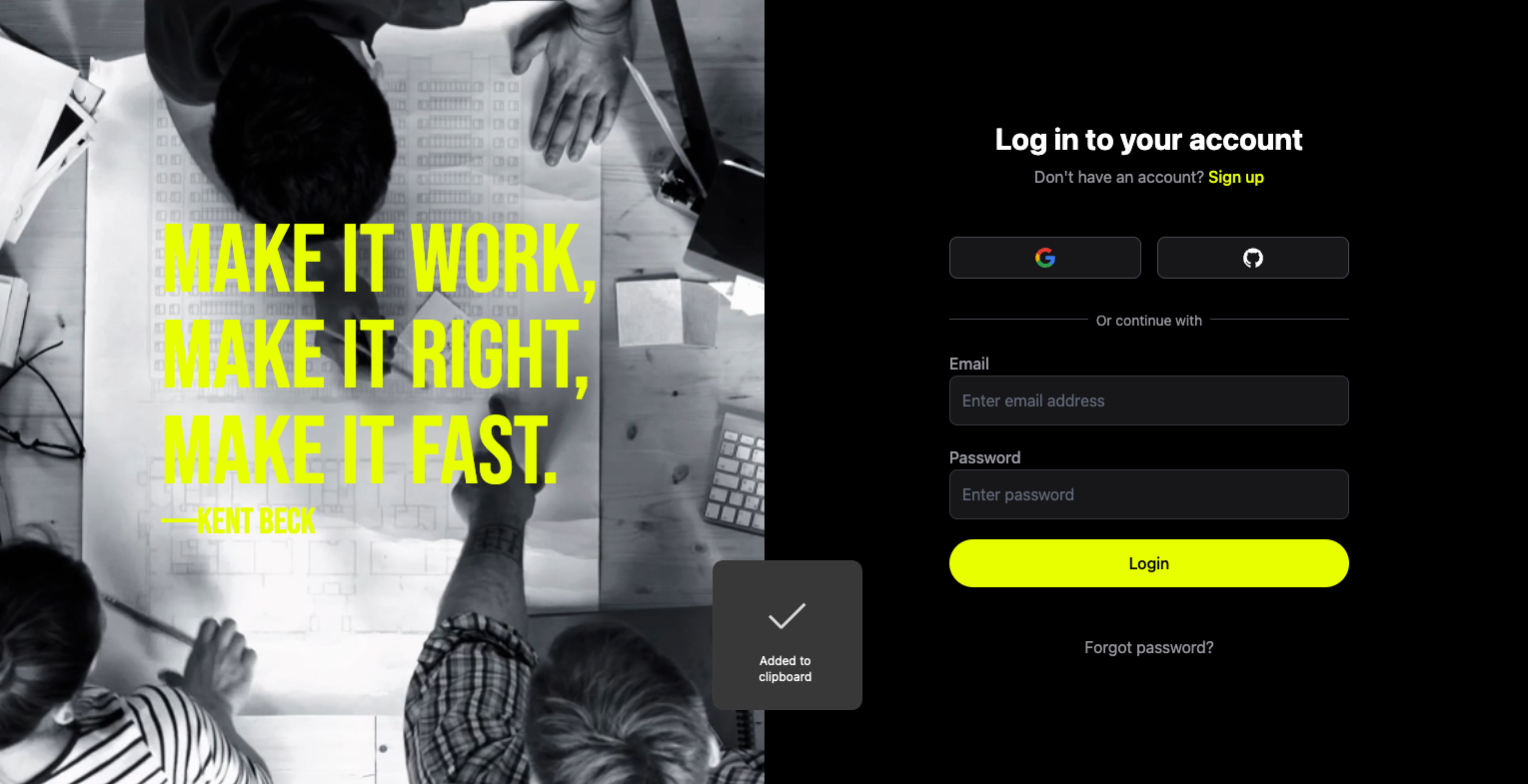 Login