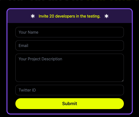 WaitlistForm